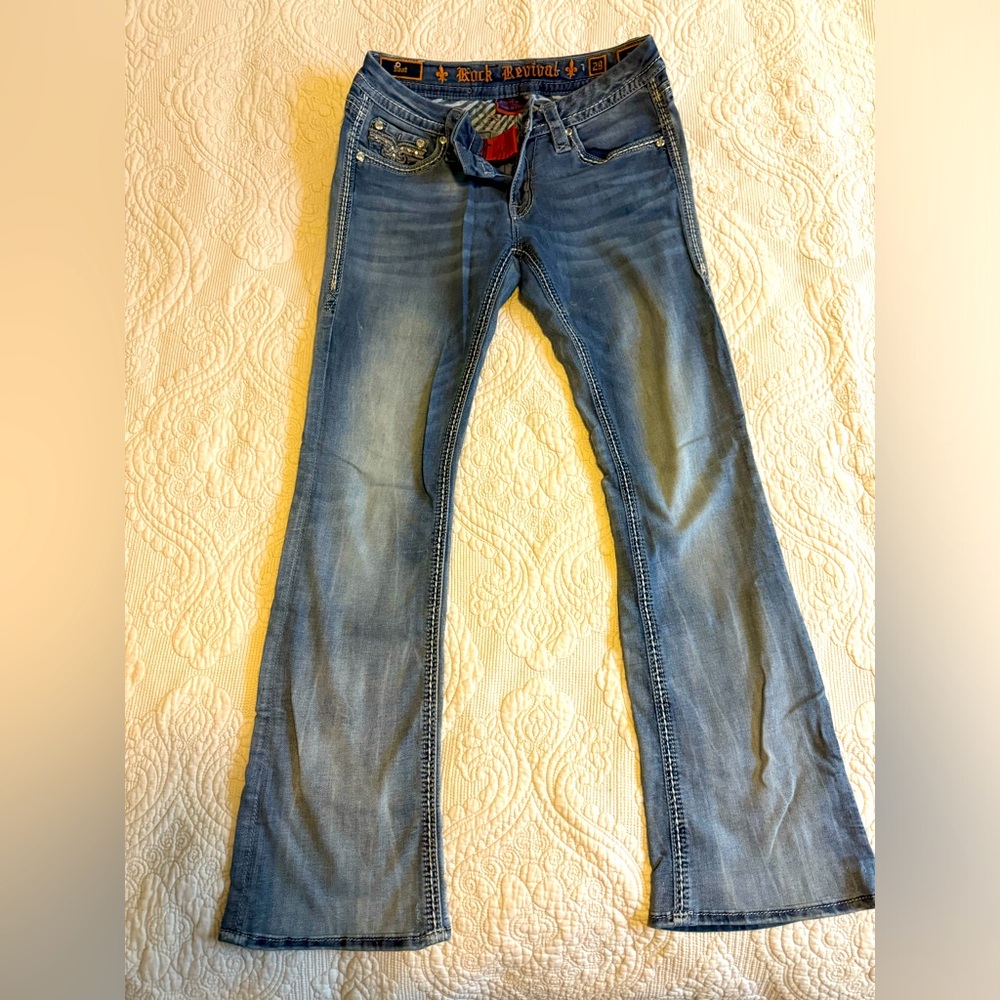 Rock Revival Women’s boot cut Berry jeans - size 29
